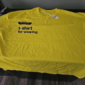 Nwt No Name Yellow T-Shirt for Wearing